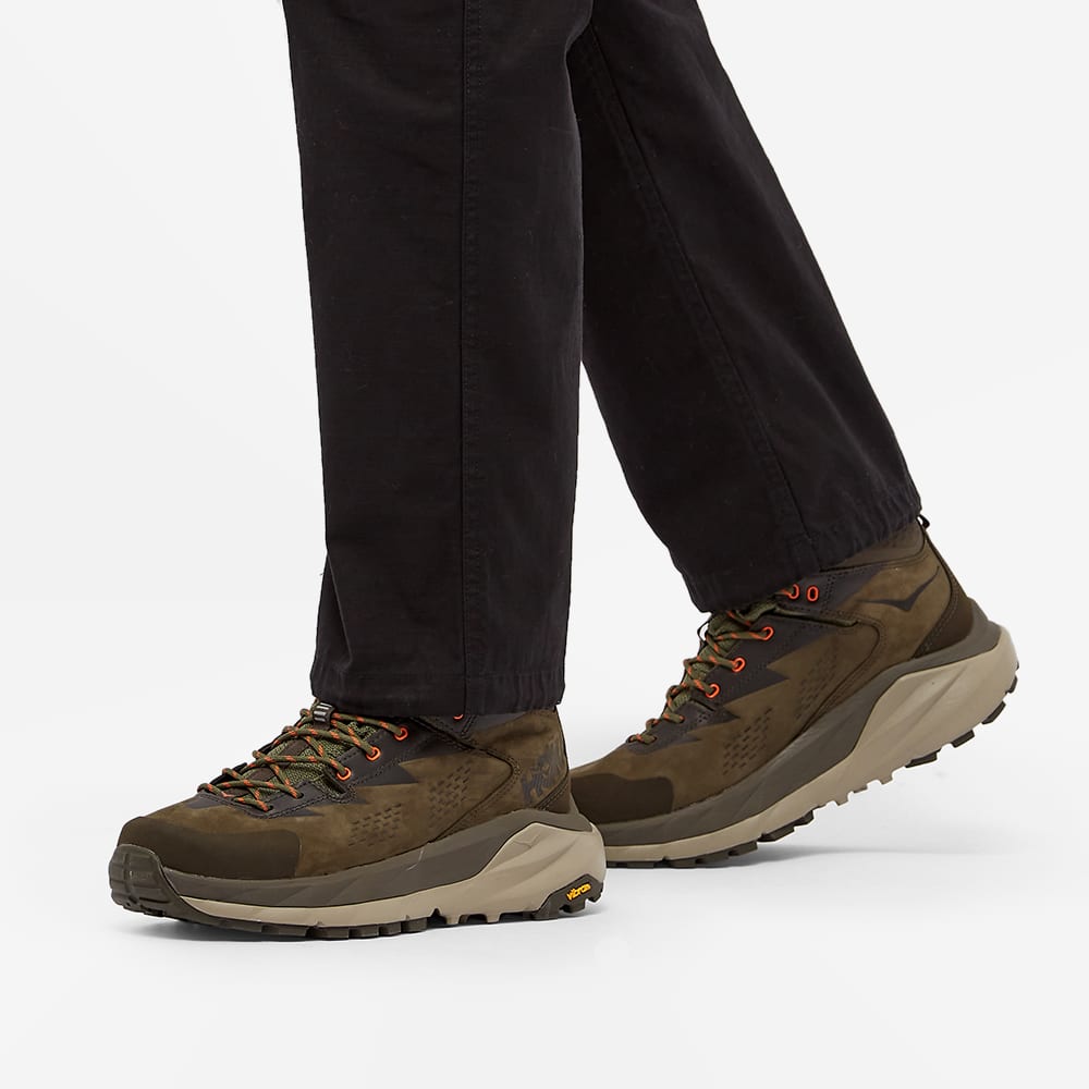 Hoka Kaha Gore-Tex - Women's Hiking Boots - Black Olive/Green - UK 981ZRYQGU